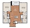 D2 Floor Plan D2 Floor Plan at Berkshire Medical District, Texas, 75219
